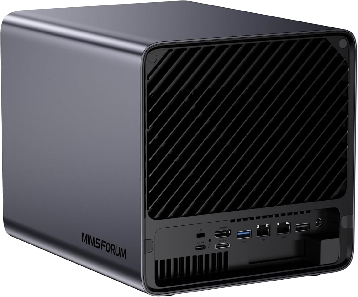 MINISFORUM N5 Pro-P370 AI NAS desktop review 2026