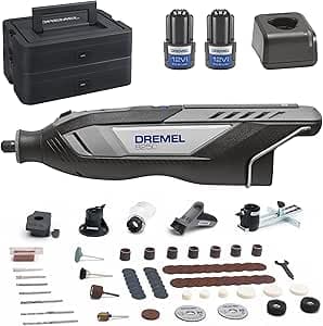 Dremel 8250 cordless rotary multi-tool with accessories kit in case