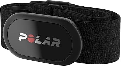 Polar H10 heart rate monitor chest strap in black